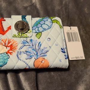 Vera Bradley RFID Turnlock Wallet